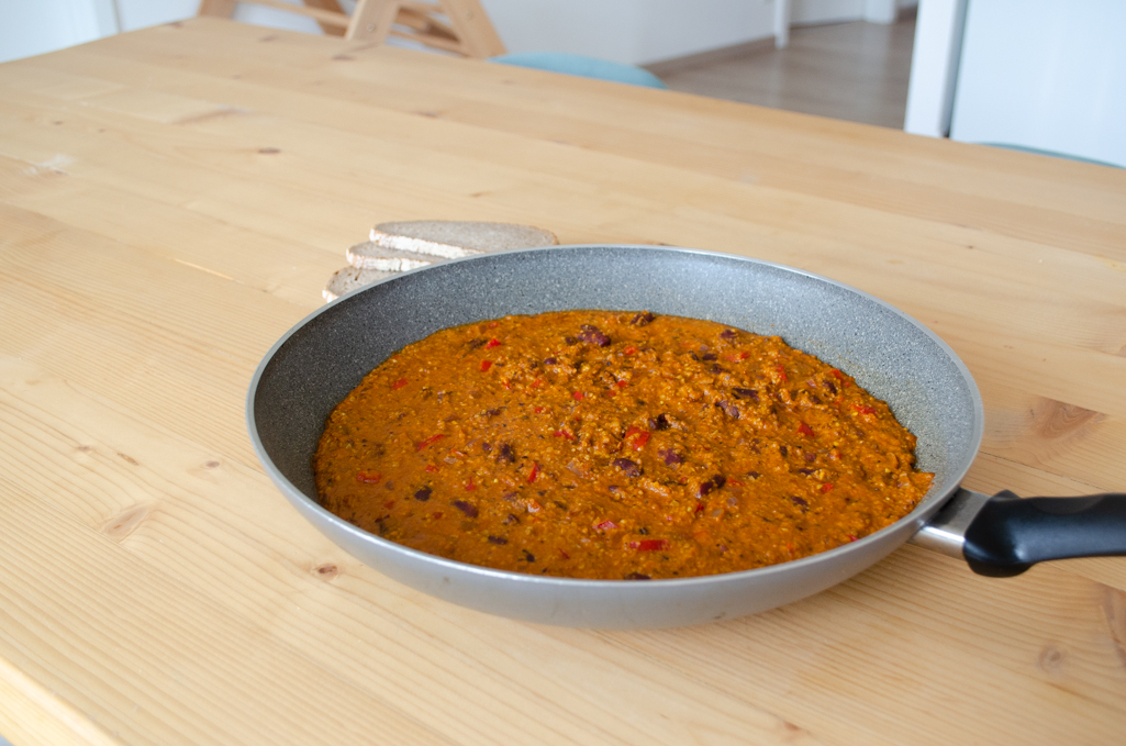 Vegane Hackpfanne 